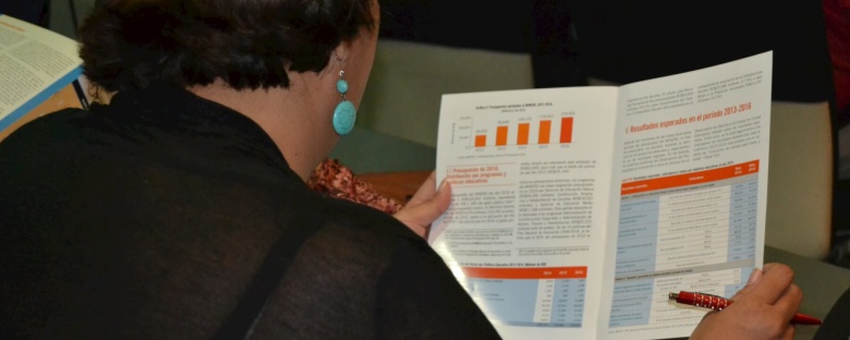 Monitoreo del presupuesto del MINERD en 2015