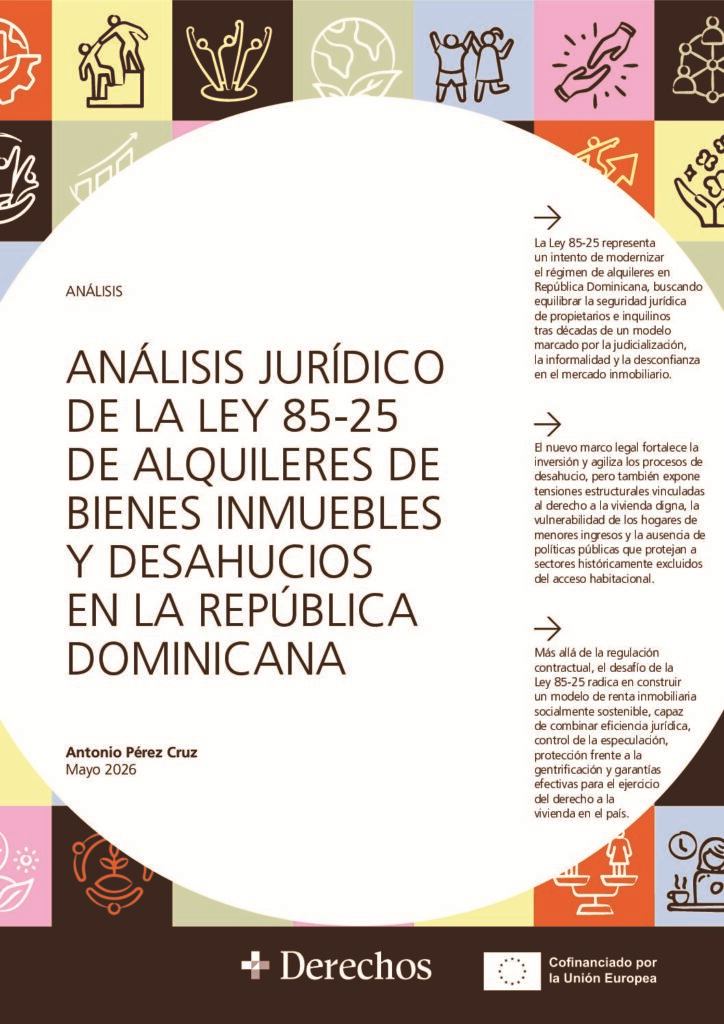 Portada: Análisis jurídico de la Ley 85-25