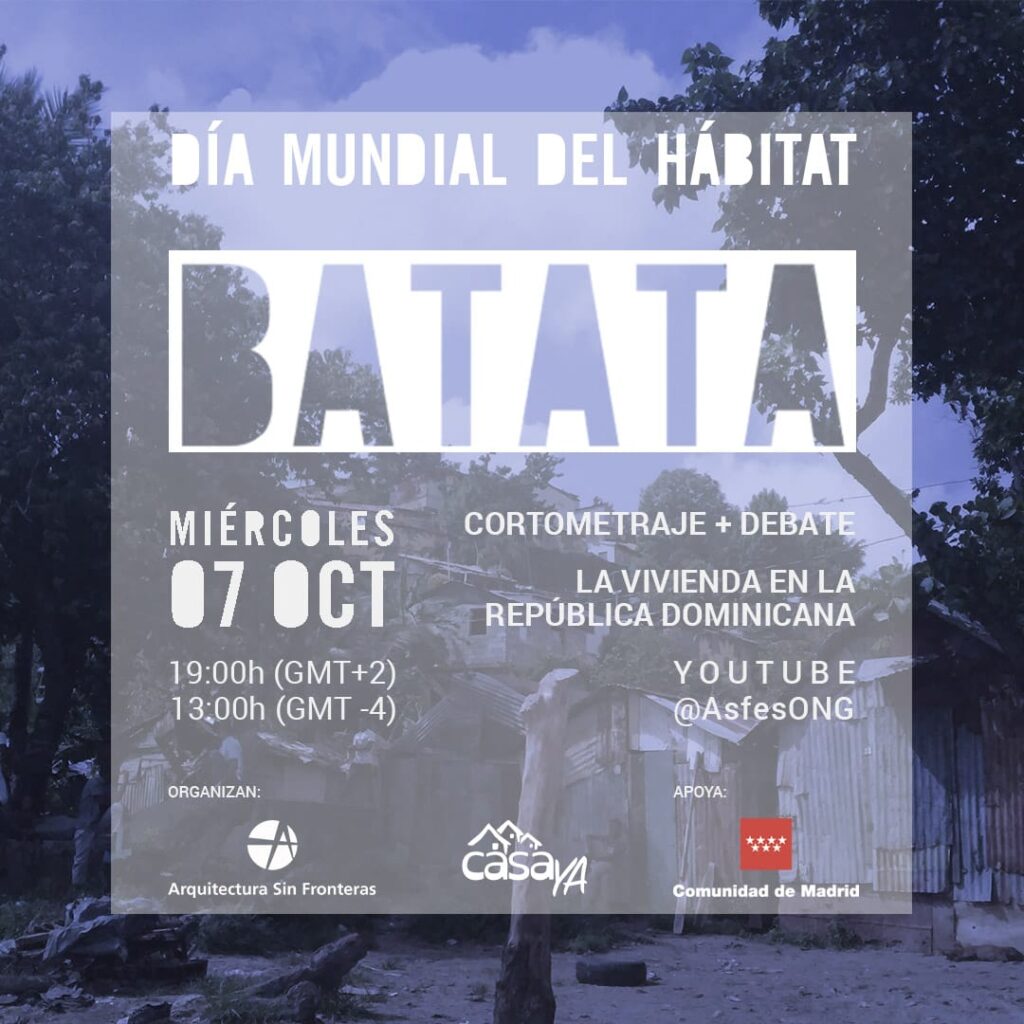 Día Mundial del Hábitat: presentación de BATATA